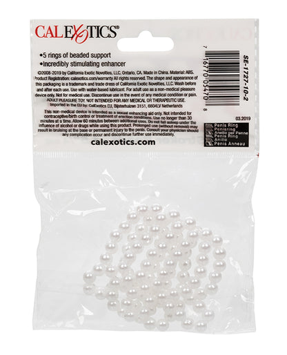 Basic Essentials Pearl Stroker Beads Large