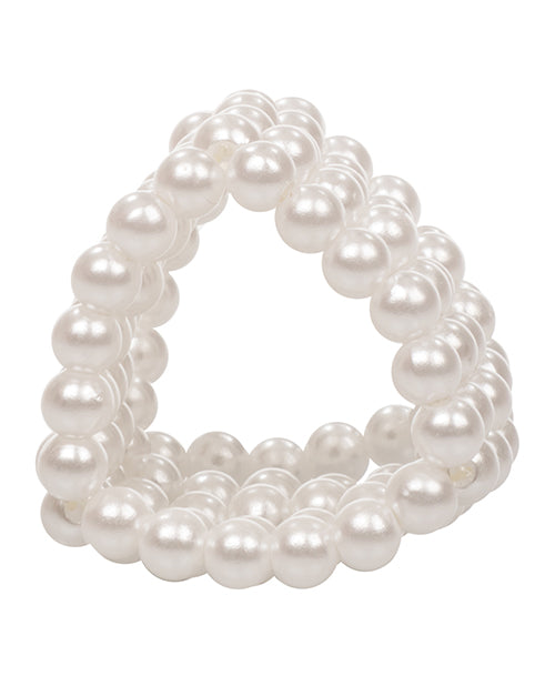 Basic Essentials Pearl Stroker Beads Large