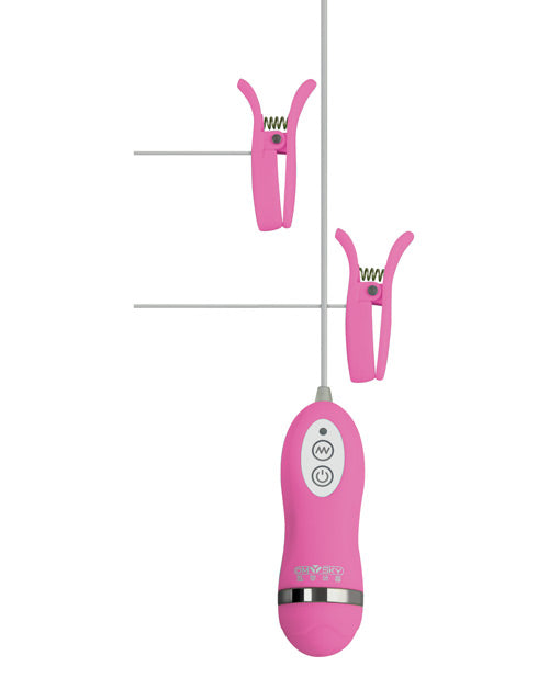 Gigaluv Vibro Clamps - 10 Functions Tiffany Blue