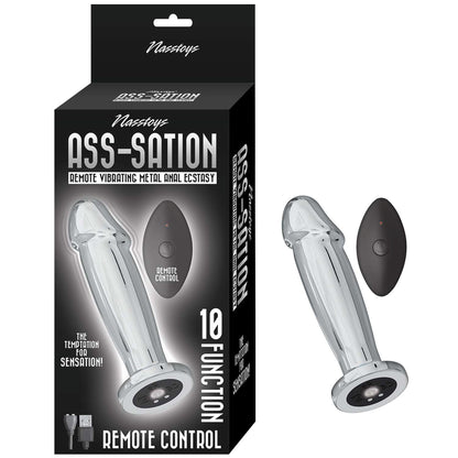 Ass-sation Remote Vibrating Metal Anal Ecstasy