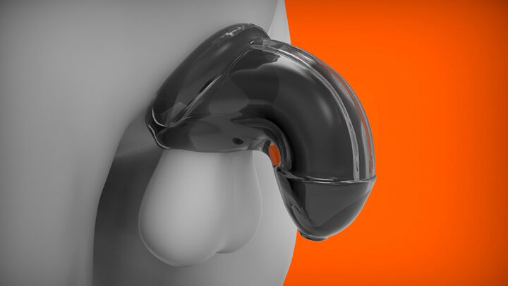 Cock-lock Chastity Atomic Jock Black