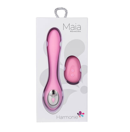 Harmonie Rechargeable Remote Silicone Bendable Vibrator
