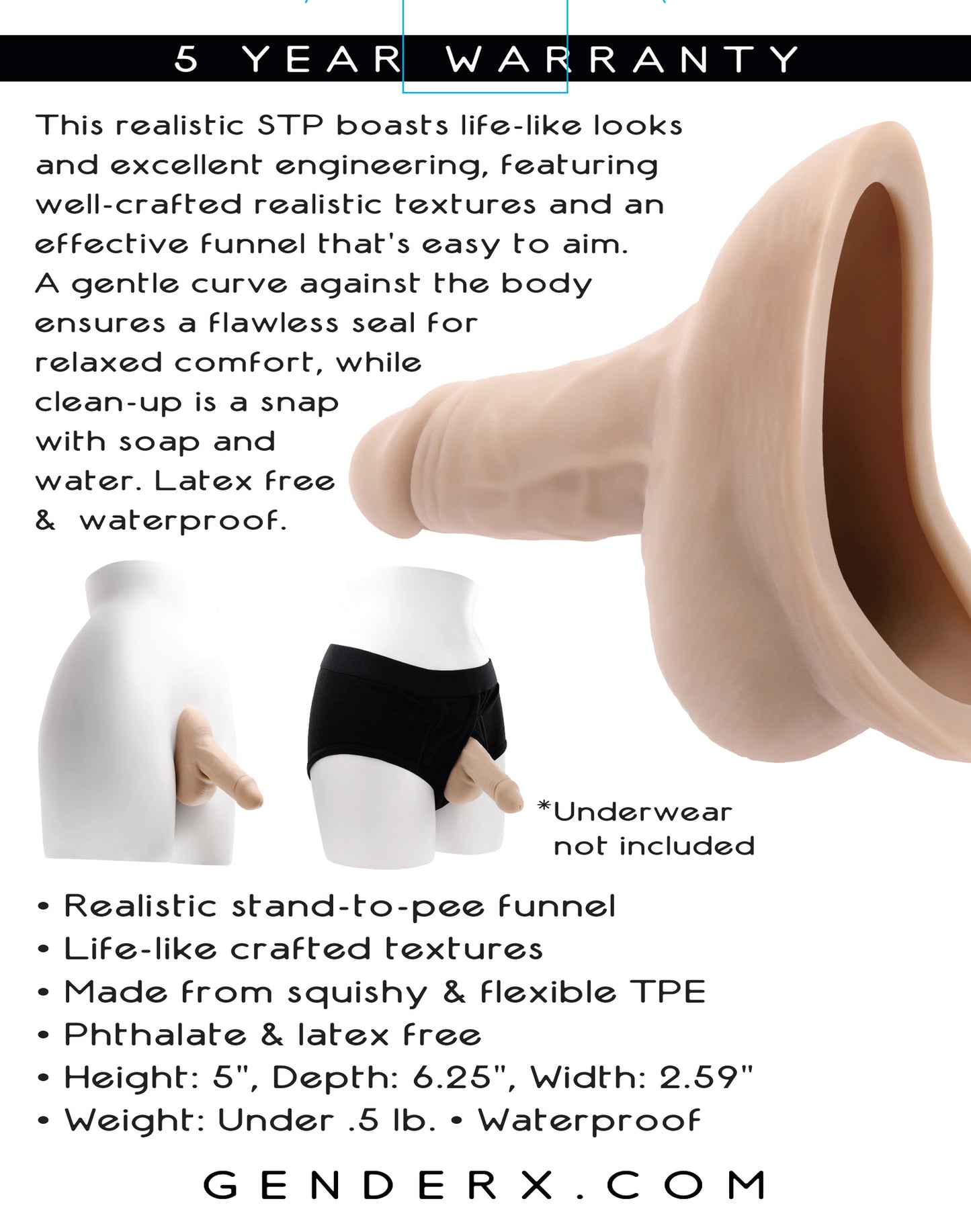 Gender X Stand To Pee Light Tpe