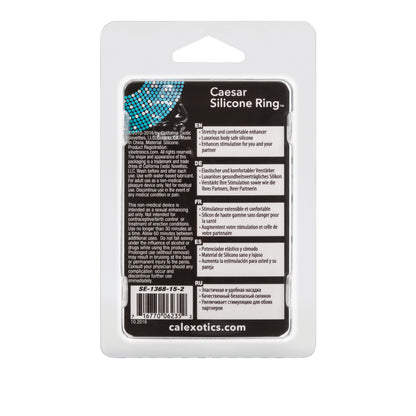 Adonis Caesar Silicone Ring - Red