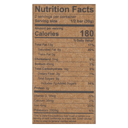 Hu - Dark Chocolate Bar Vanilla Crunch - Case Of 12-2.1 Oz