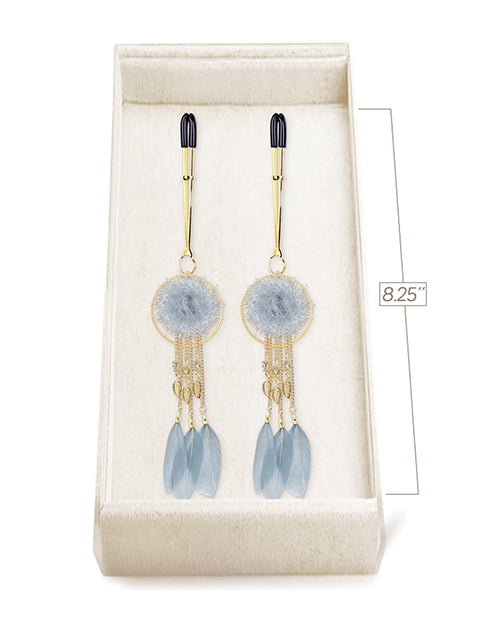 Couture Clips Dove Gray Luxury Nipple Clamps