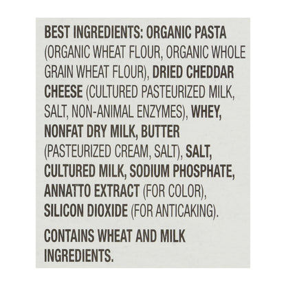 Annie's Homegrown Bernie's Farm Macaroni And Cheese Shapes - Case Of 12 - 6 Oz.