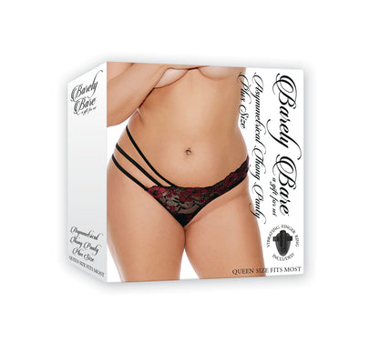 Barely Bare Asymmetrical Thong Panty Q/s