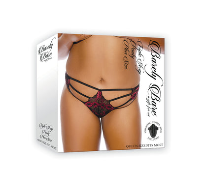 Barely Bare Triple Strap Panty Q/s