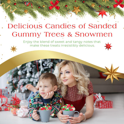 Christmas Treat (Gummy Trees & Snowmen)