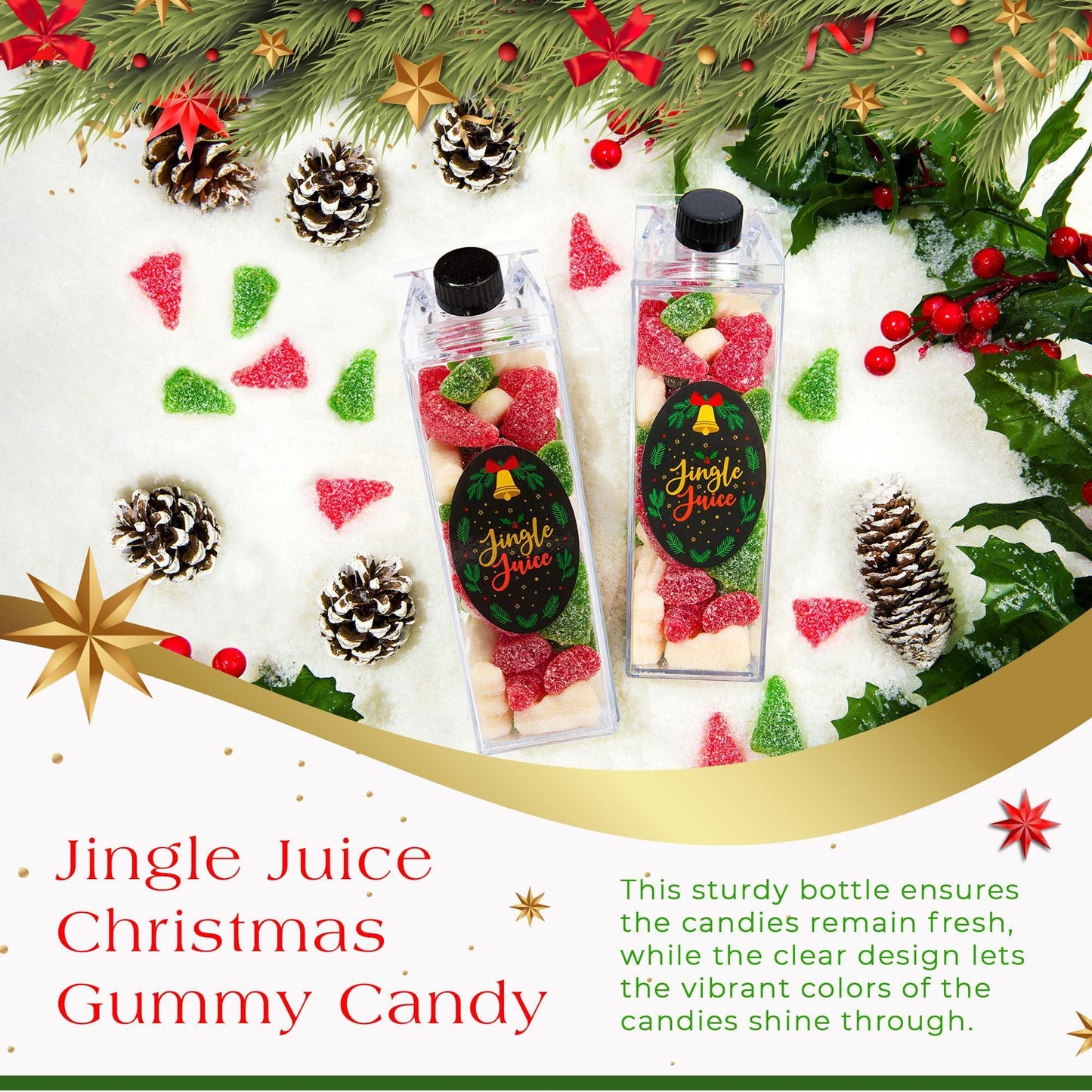 Christmas Treat (Gummy Trees & Snowmen)