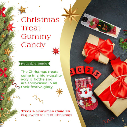 Christmas Treat (Gummy Trees & Snowmen)
