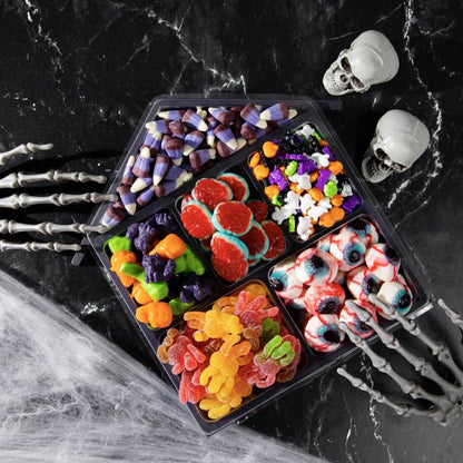 Halloween Candy Box   Candy Gift Box For All Ages   Haunted House Trick or Treat candy   Halloween Trick or Treat Gift Basket