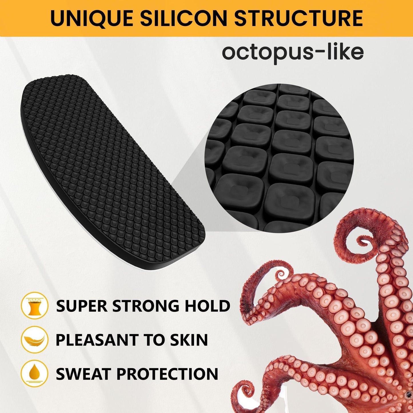 Glasses Nose Grips Non Slip - 6 Pairs Silicone Eyeglass Nose Pads Anti Slip - 1mm x 7mm x 16mm Adhesive Nose Pads Glasses for Comfort - Sunglass Nose Pads Cushion - Glasses Bridge Accessories