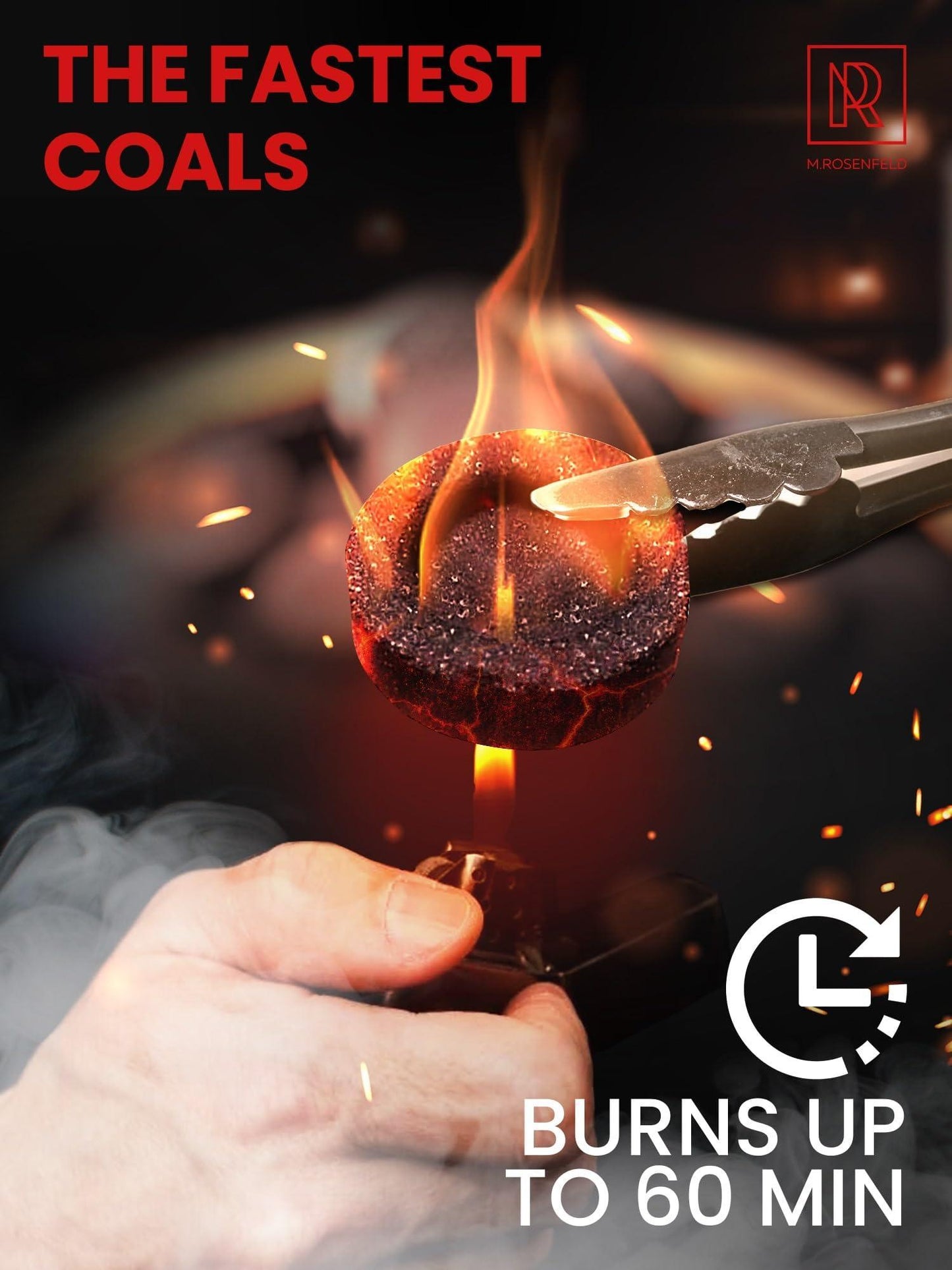 100 pcs Hookah Charcoal Hookah Coals for Hookah   Quick Light Charcoal Tablets   33 mm Charcoal Tablets for Incense   Premium Quality Incense Charcoal Discs   Pack of 100 Charcoal for Incense Burning