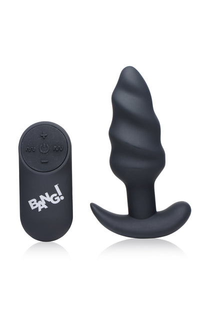 21x Silicone Swirl Plug With Remote