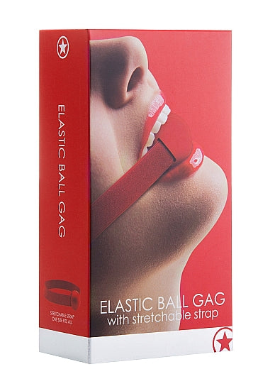 Elastic Ball Gag Black