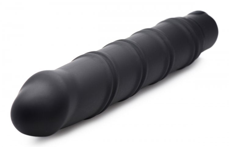 Bang! Xl Bullet & Swirl Silicone Sleeve Black
