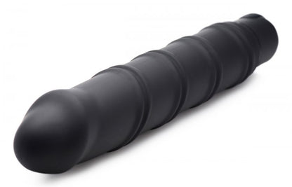 Bang! Xl Bullet & Swirl Silicone Sleeve Black