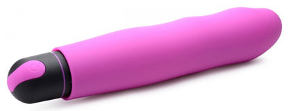 Bang! Xl Bullet & Wavy Silicone Sleeve Purple