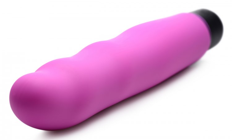 Bang! Xl Bullet & Wavy Silicone Sleeve Purple