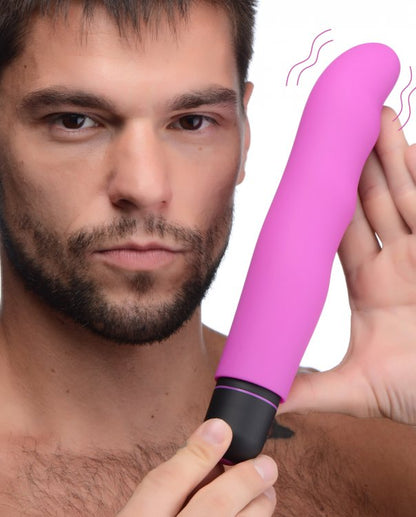 Bang! Xl Bullet & Wavy Silicone Sleeve Purple