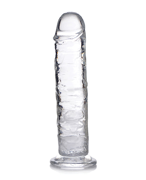 Curve Novelties Jock C-thru 8" Slim Dildo - Clear