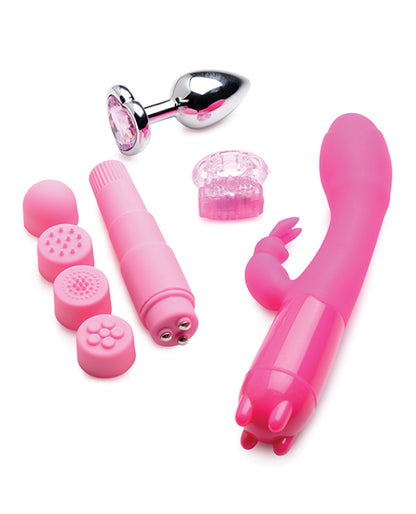Frisky Passion Deluxe Kit W/heart Gift Box - Pink