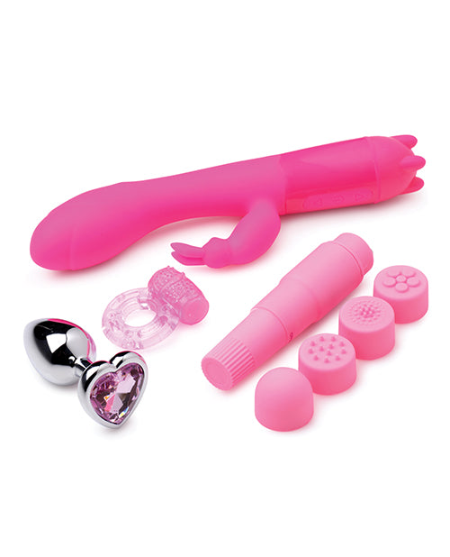 Frisky Passion Deluxe Kit W/heart Gift Box - Pink