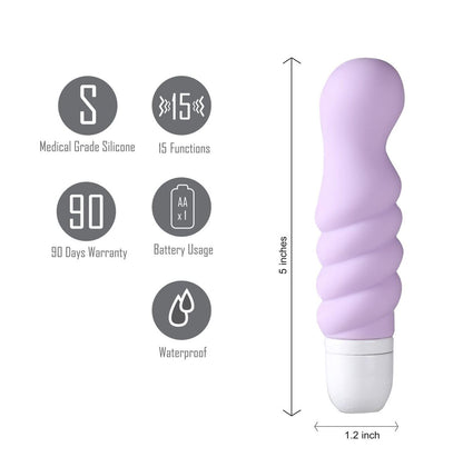 Chloe Silicone G Spot Lavender
