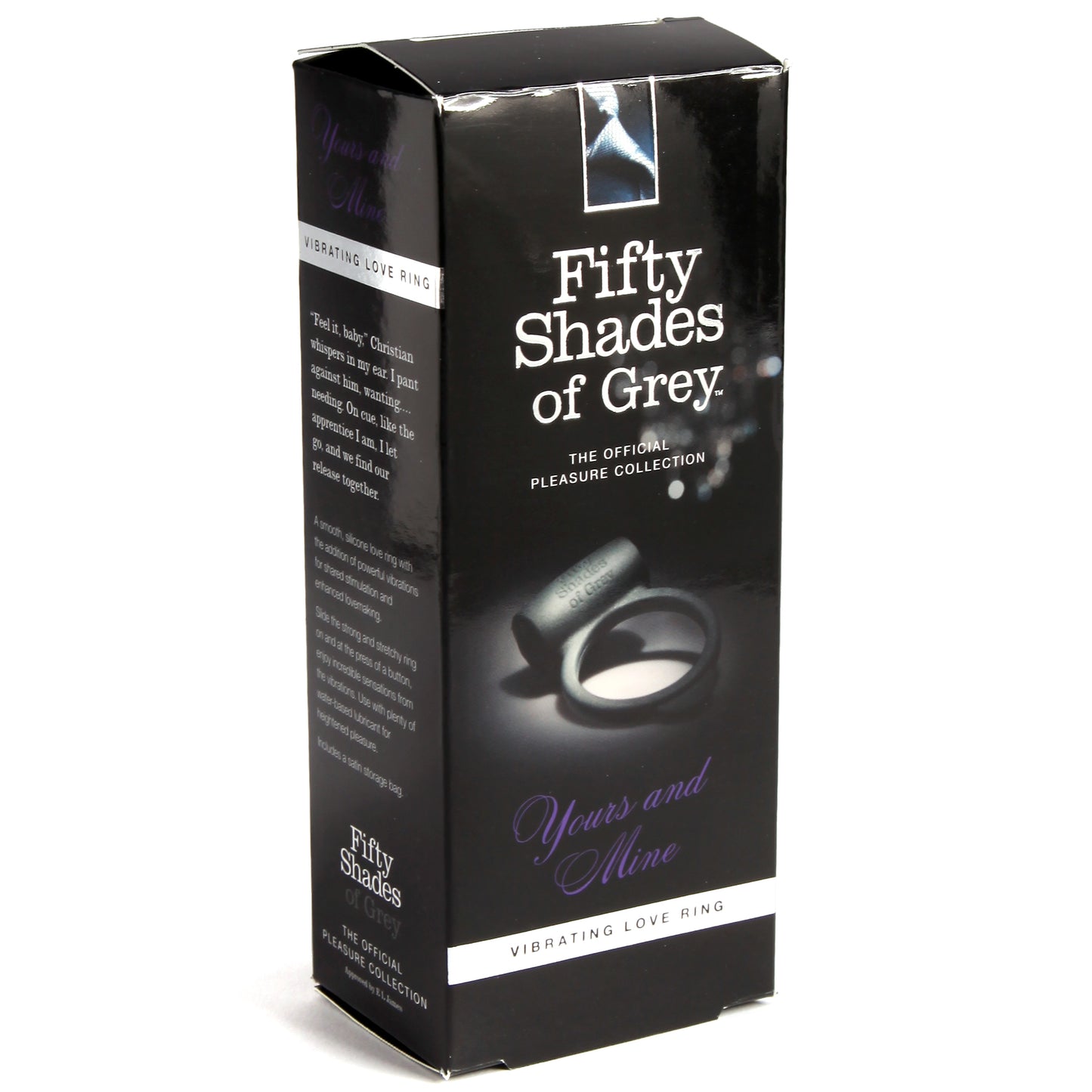 Fifty Shades Yours & Mine Love Ring Vib
