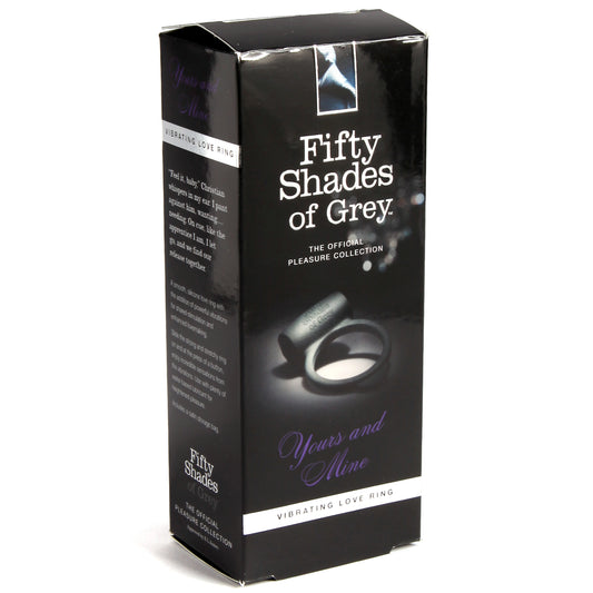 Fifty Shades Yours & Mine Love Ring Vib