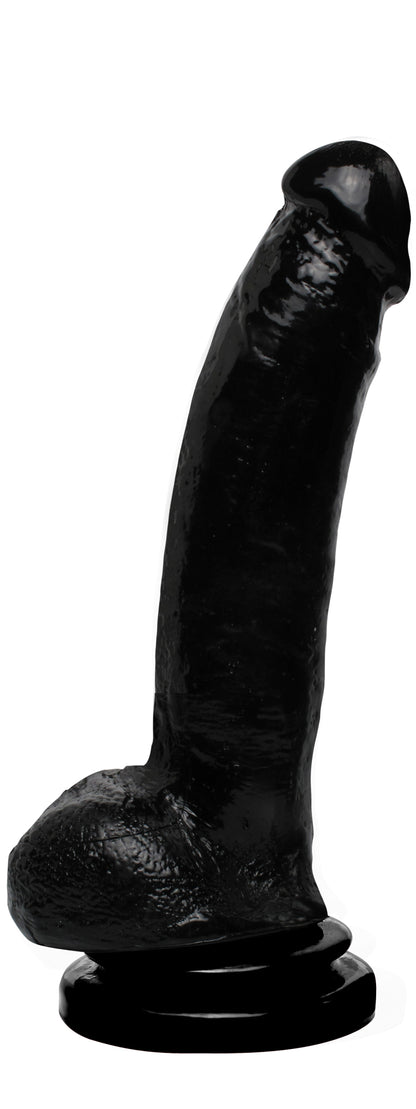 Basix Rubber Works 9in Suction Cup Dong