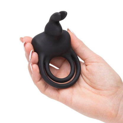Happy Rabbit Stimulating Usb Rechargeable Cock Ring Black (out April)