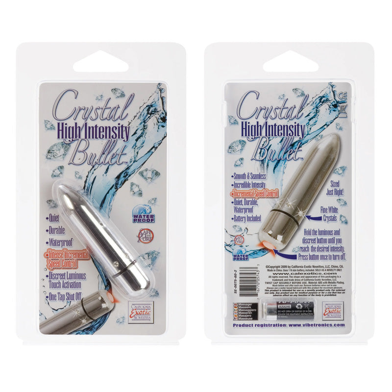 Crystal High Intensity Bullet