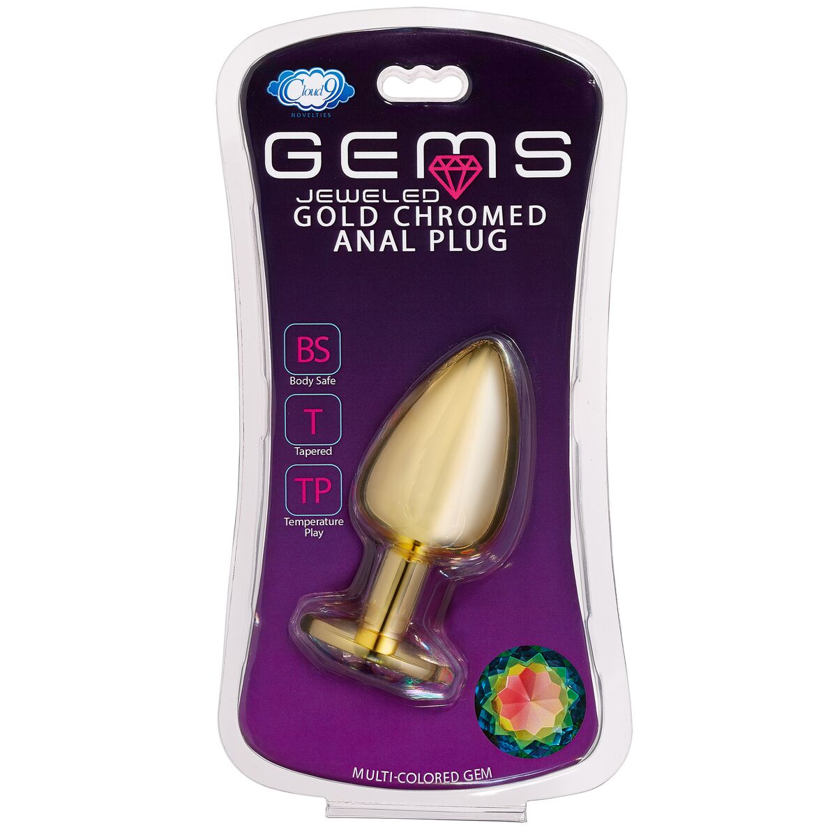Cloud 9 Gems Anal Plug Large