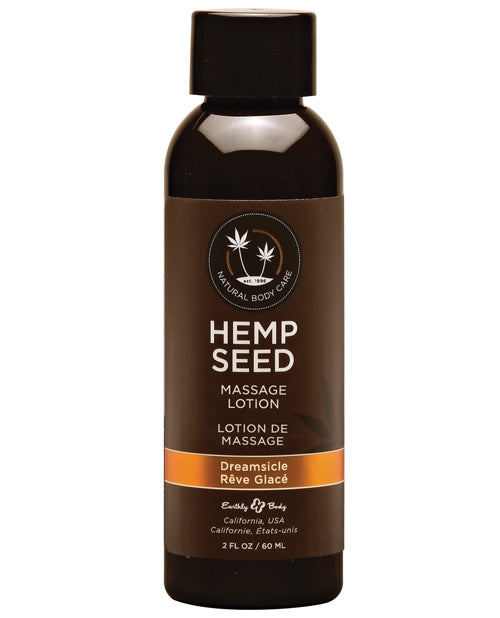 Earthly Body Hemp Seed Massage Lotion - 2 Oz Isle Of You
