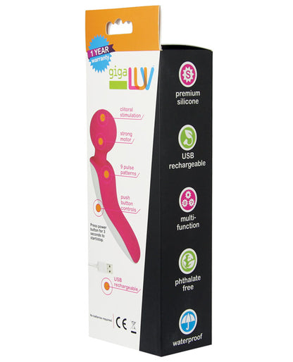 Gigaluv Orbital Wand 9x - 9 Functions Pink