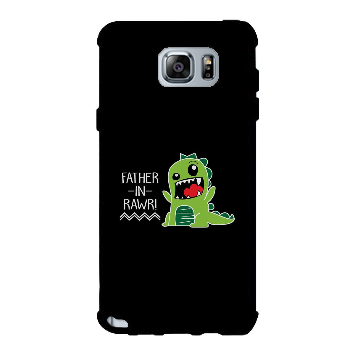 Father-In-Rawr Black Phone Case