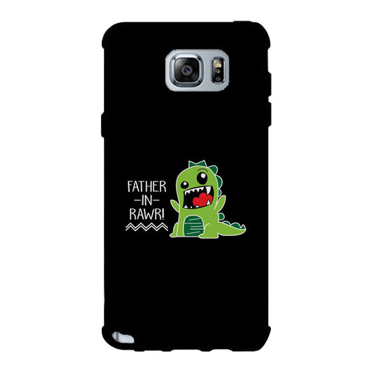 Father-In-Rawr Black Phone Case