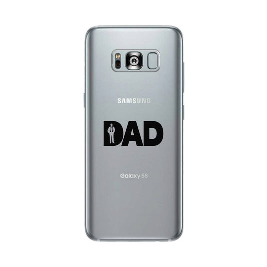 Dad Business Clear Phone Case