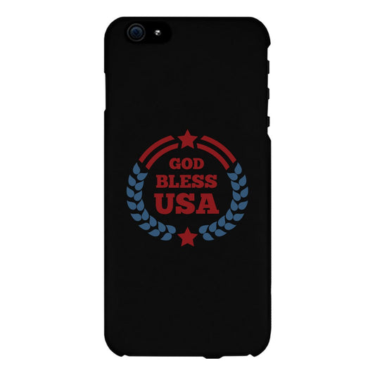 God Bless Usa Black Phone Case