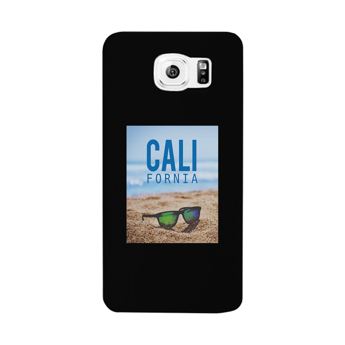 California Beach Sunglass Black Phone Case