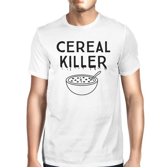 Cereal Killer Mens White Shirt
