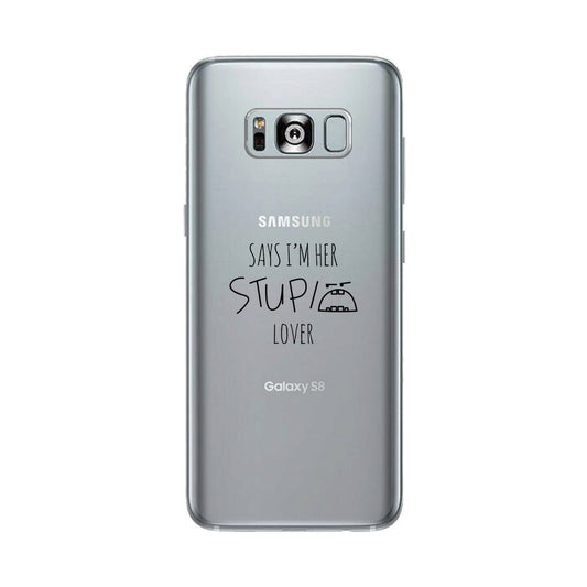 Her Stupid Lover-Left Clear Phone Case