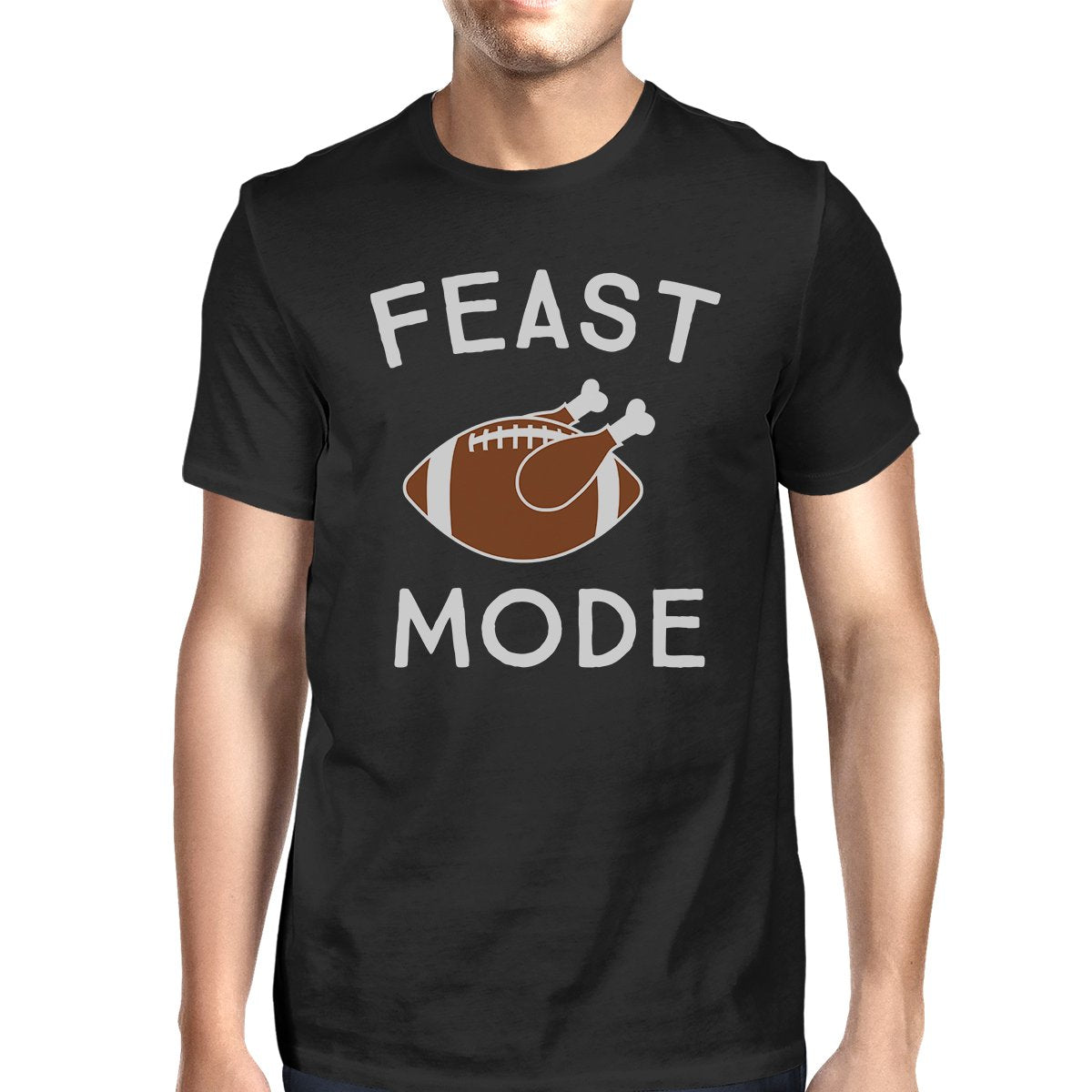 Feast Mode Mens Black Shirt
