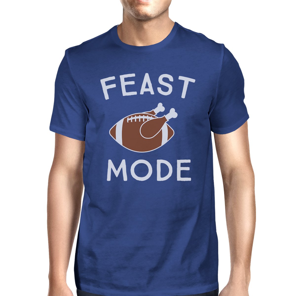 Feast Mode Mens Royal Blue Shirt