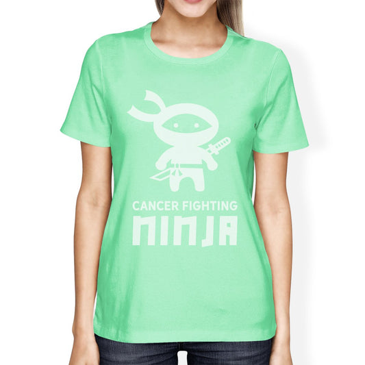 Cancer Fighting Ninja Womens Shirt