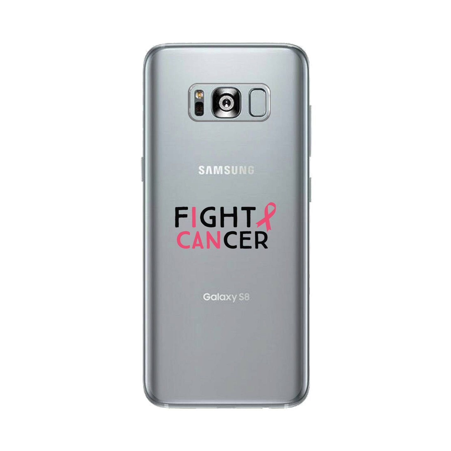 Fight Cancer I Can Clear Phone Case