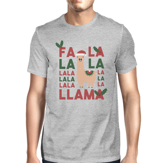 Falala Llama Mens Cute Graphic Design T-Shirt Best Present For Him
